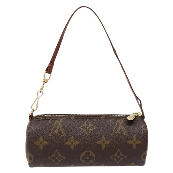 LOUIS VUITTON Monogram Papillon Pouch LV Auth 138438 - Picture 4 of 16